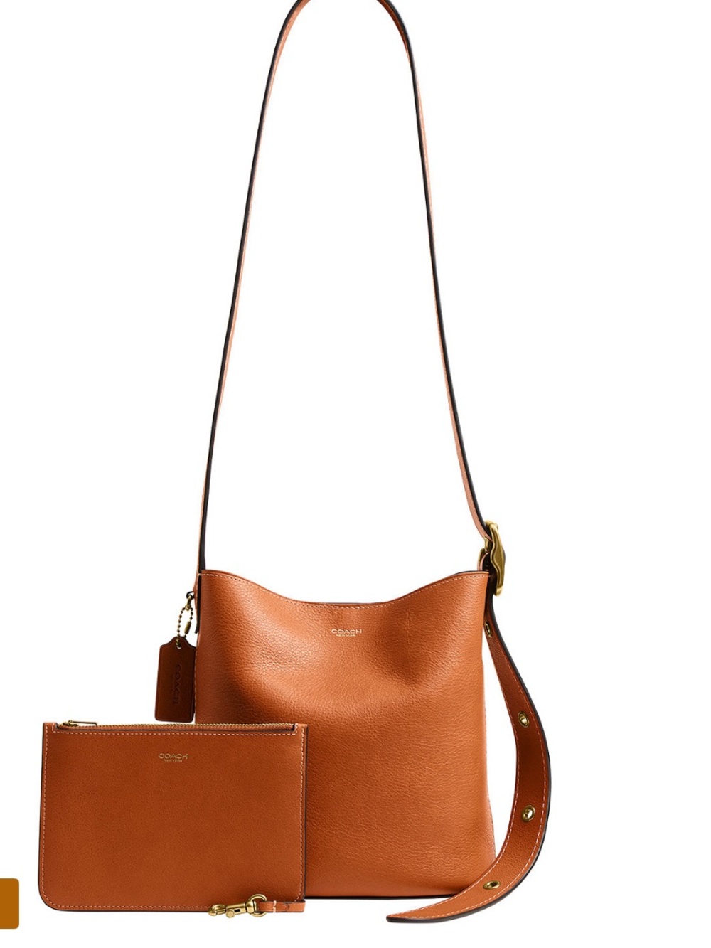 Coach Bleecker Small Leather Bucket Bag 21